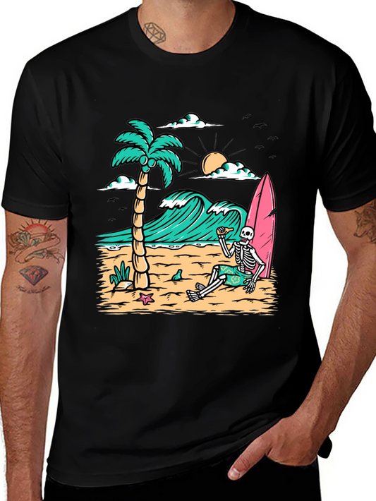 Relaxed Skeleton Beach T-Shirt
