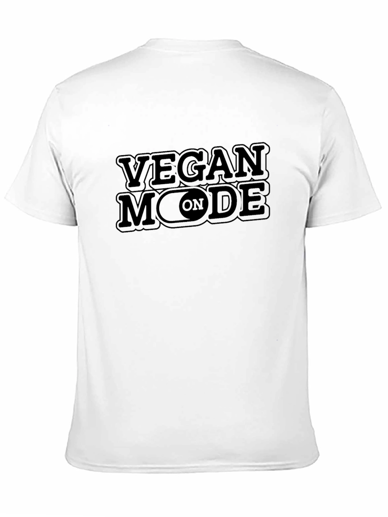 Vegan Mode On T-Shirt - Eco-Friendly Cotton Tee