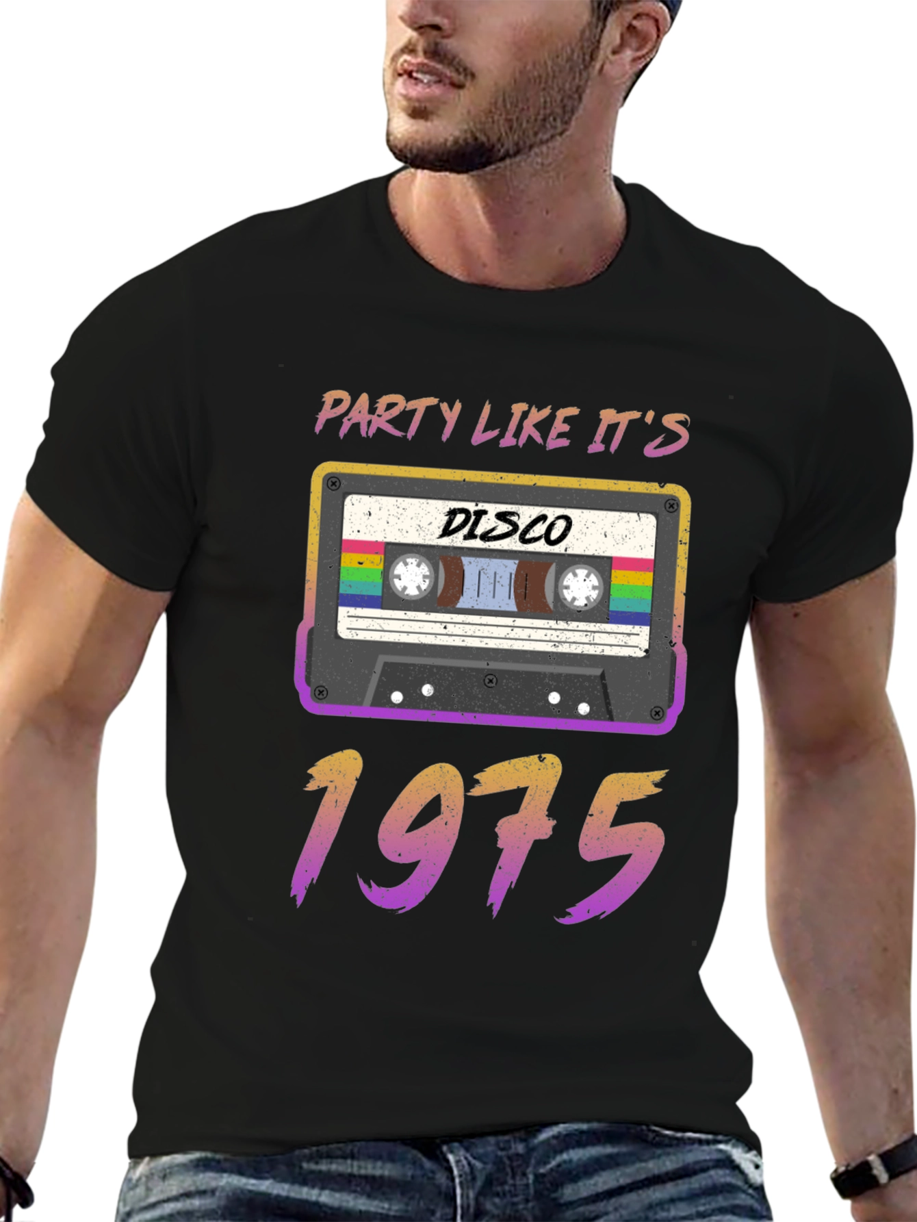 Disco 1975 Graphic T-Shirt