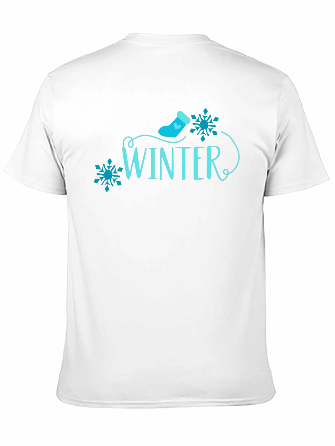 Winter Holiday Graphic Tee - Black