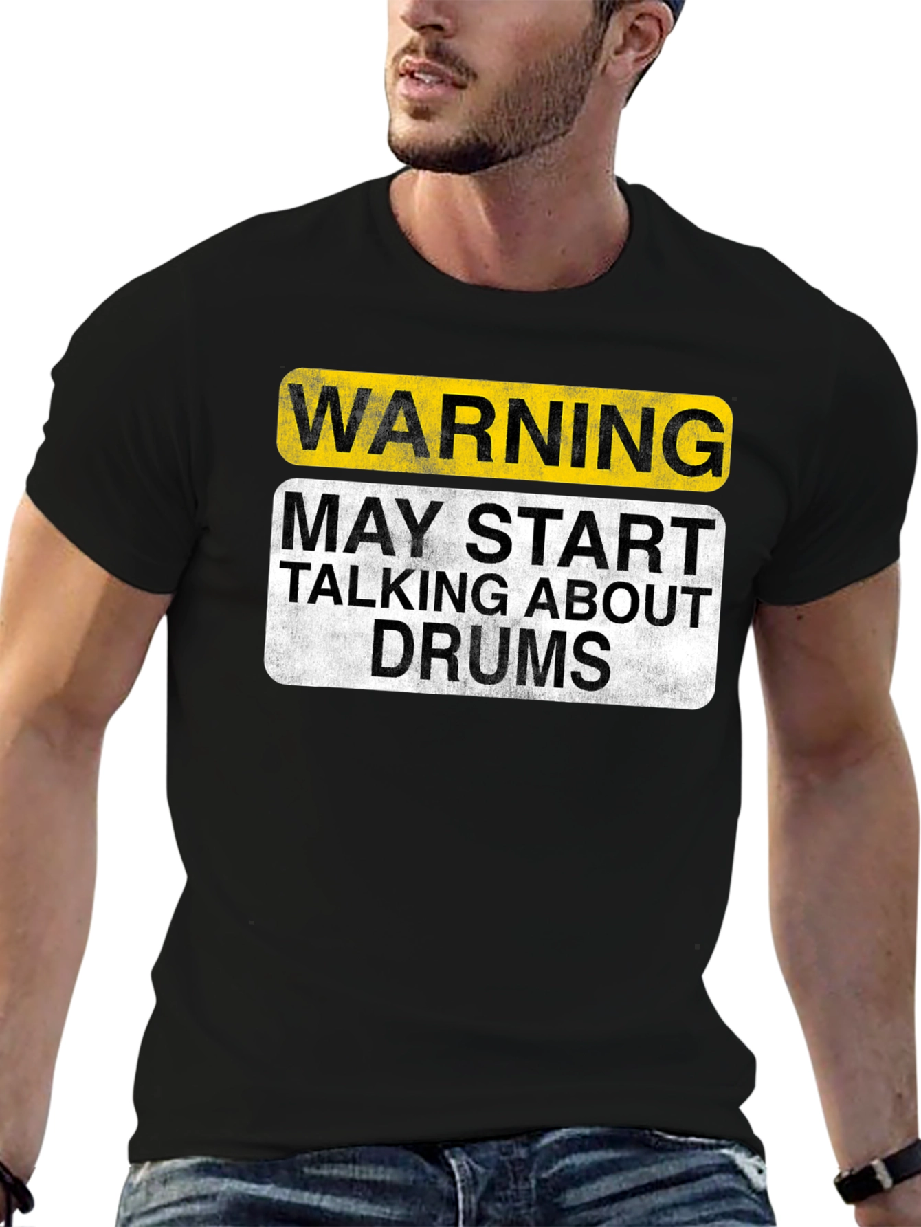 Warning May Talk About Drums T-Shirt