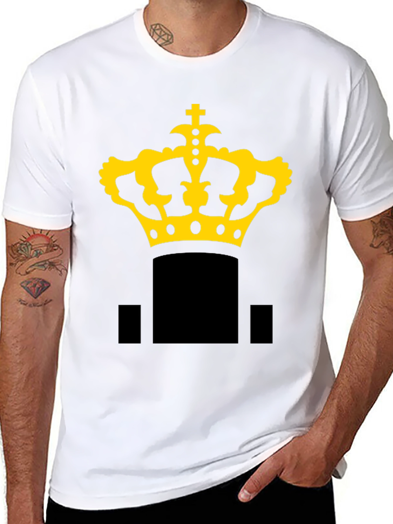 Crown Graphic Tee - Modern Fit