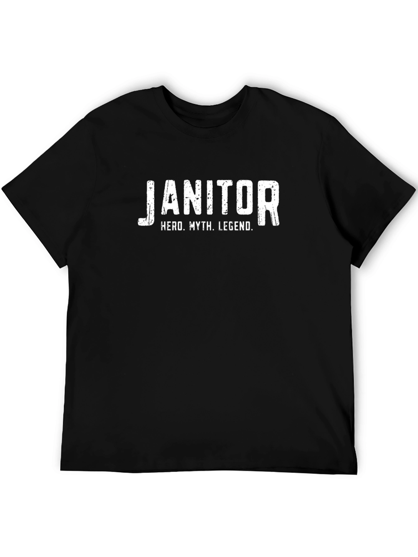Janitor Hero Legend T-Shirt - Novelty Gift