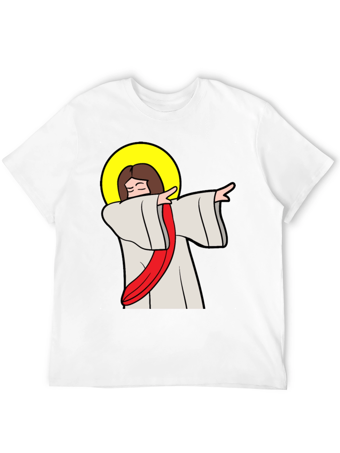 Dabbing Jesus Graphic Tee - Trendy Christian Humor