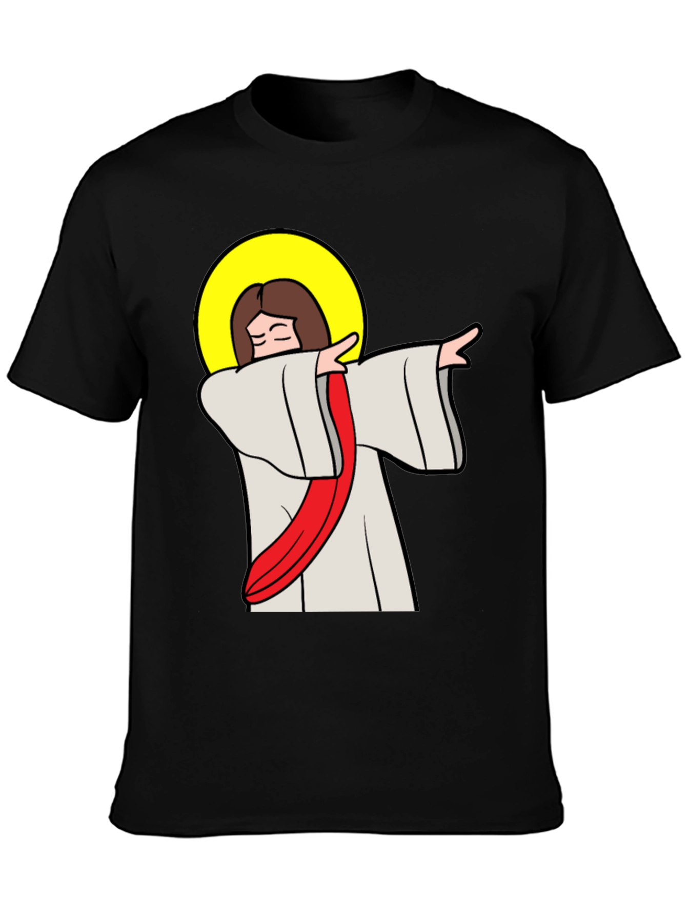 Dabbing Jesus Graphic Tee - Trendy Christian Humor