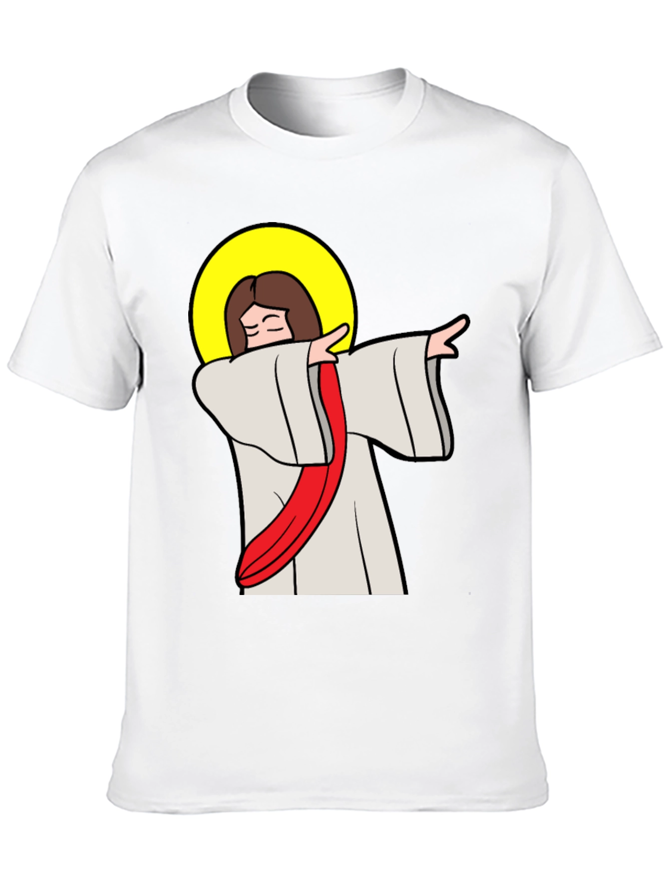Dabbing Jesus Graphic Tee - Trendy Christian Humor