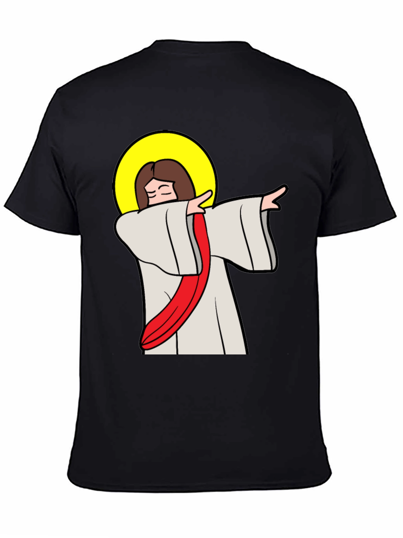 Dabbing Jesus Graphic Tee - Trendy Christian Humor