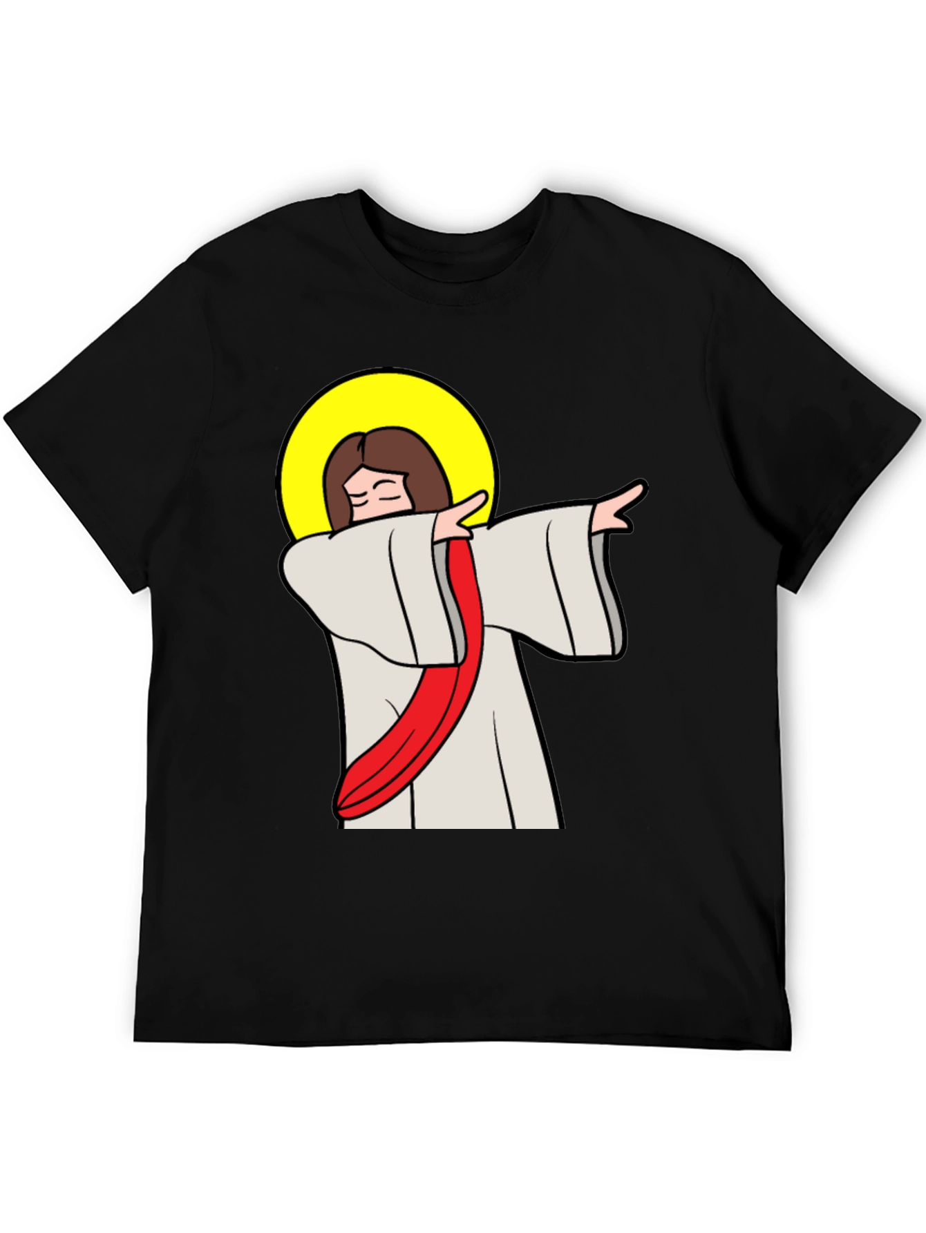 Dabbing Jesus Graphic Tee - Trendy Christian Humor