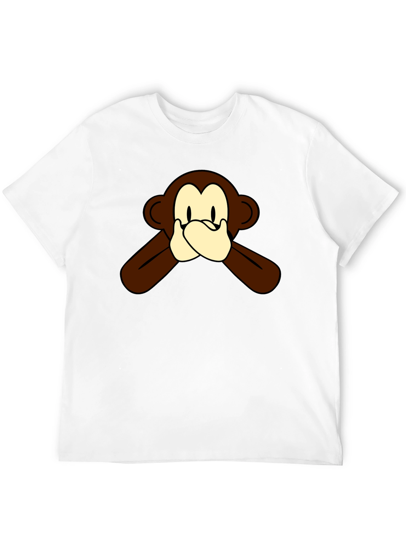 Hear No Evil Monkey Graphic Tee