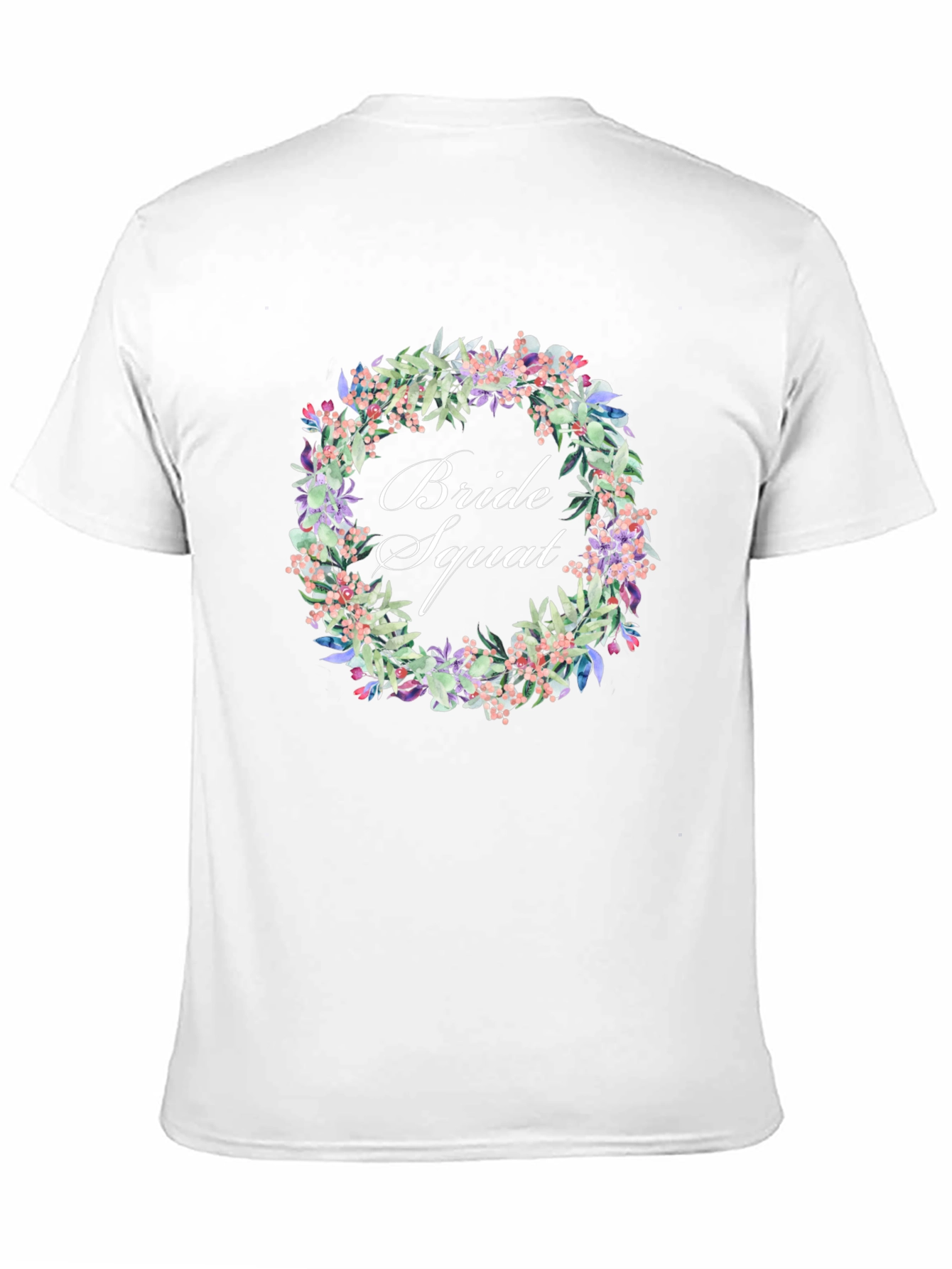 Bride Squad Floral T-Shirt