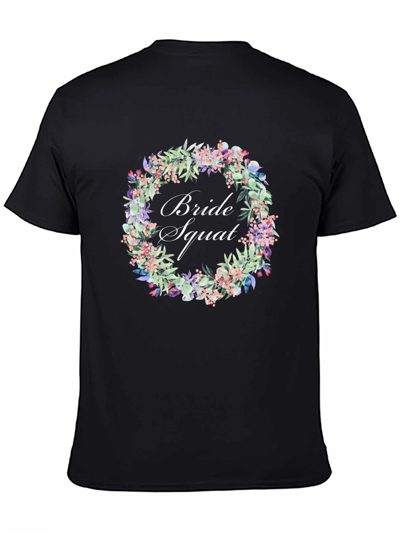 Bride Squad Floral T-Shirt