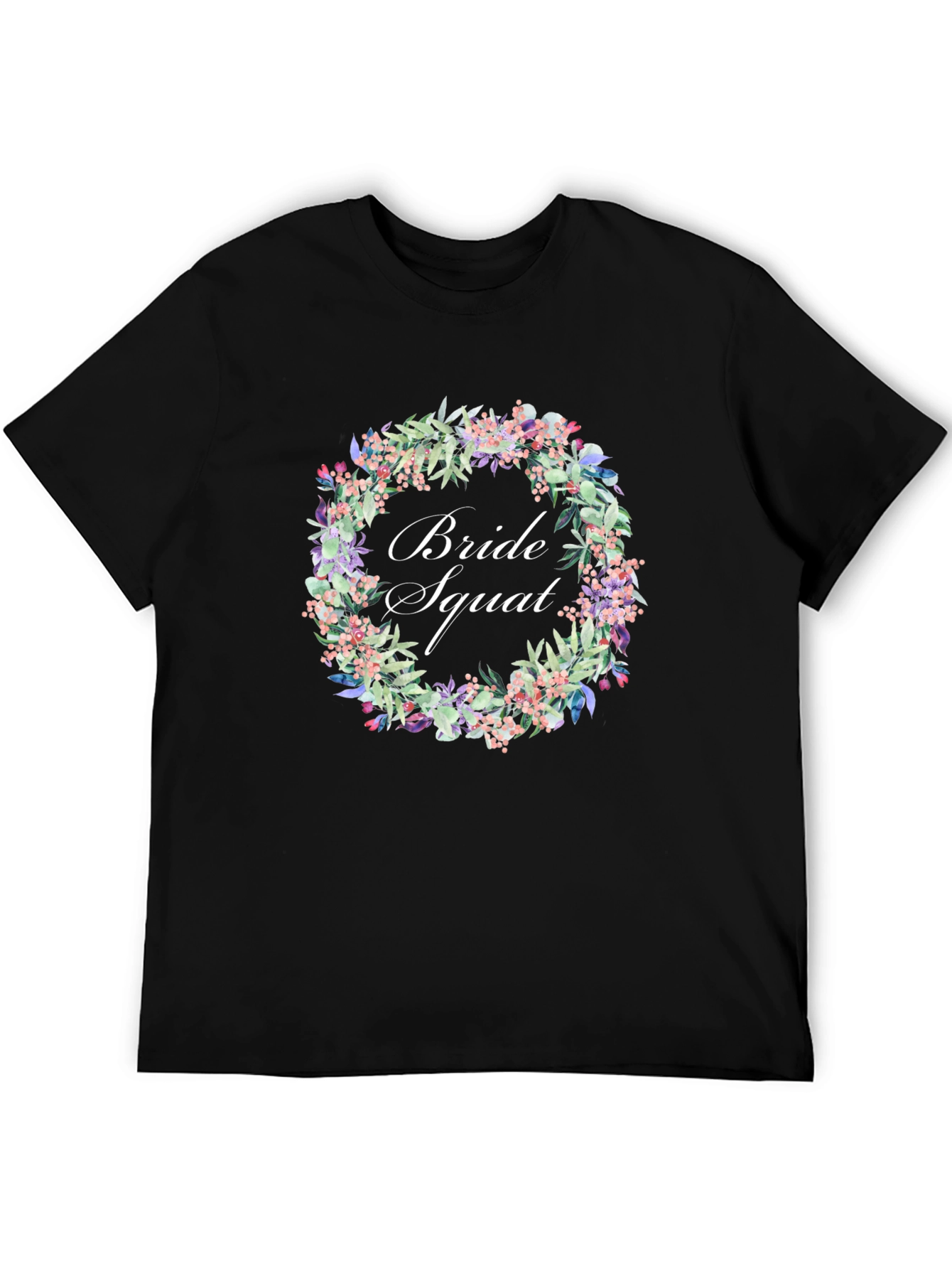 Bride Squad Floral T-Shirt