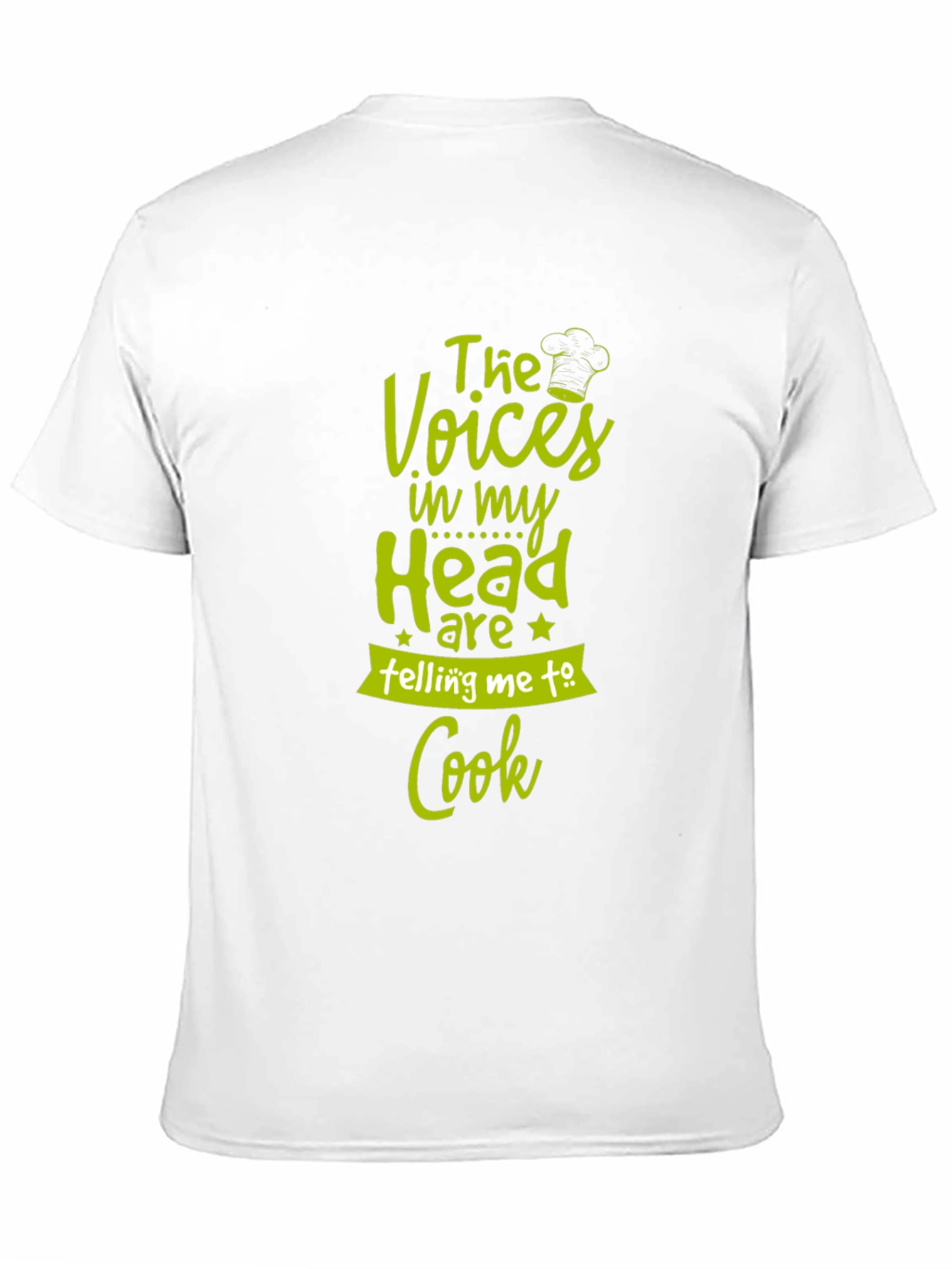 Chef Humor T-Shirt: Voices in my Head Cook
