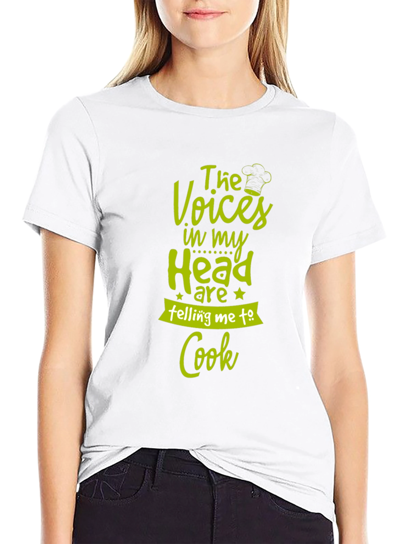Chef Humor T-Shirt: Voices in my Head Cook