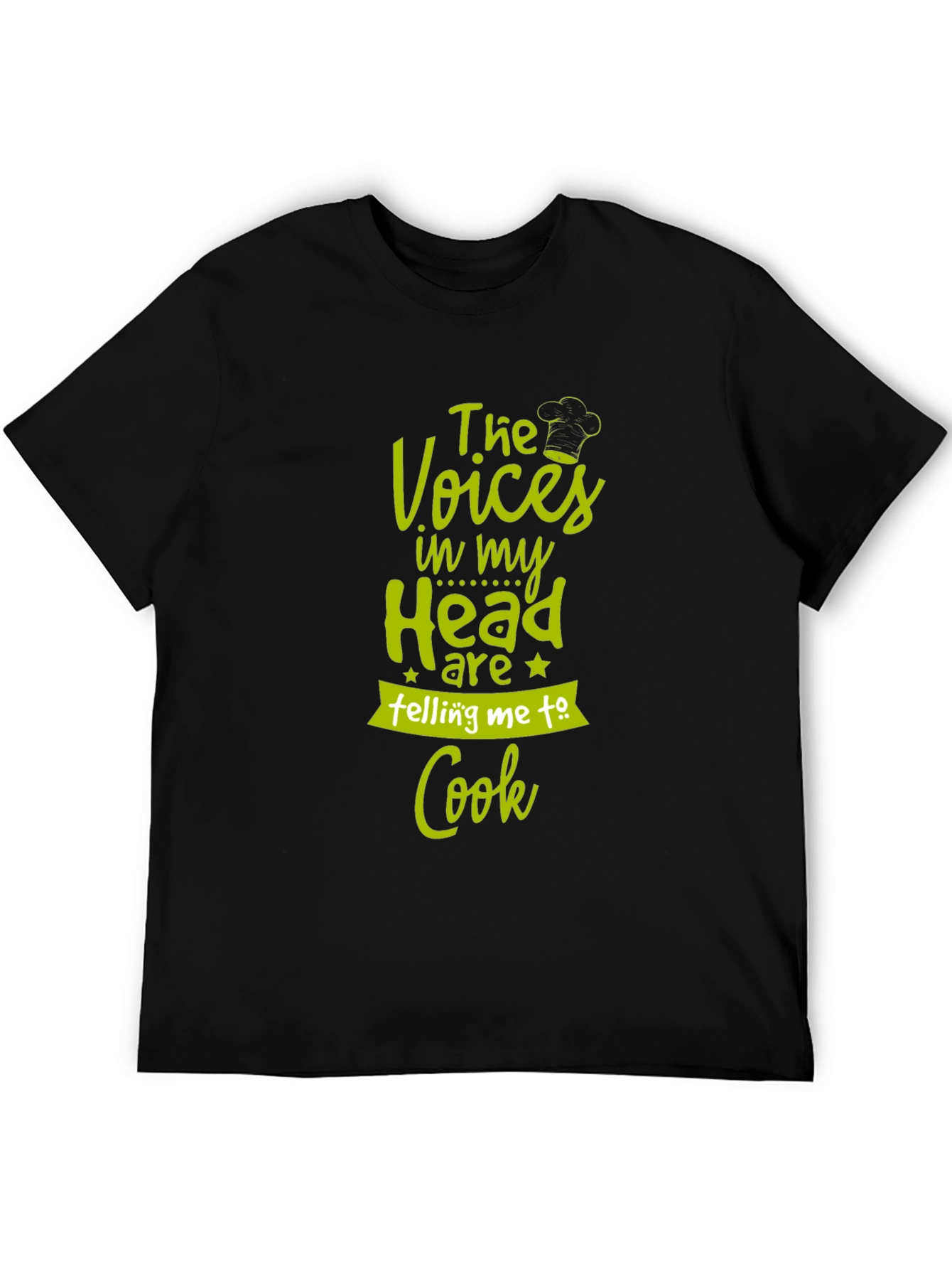 Chef Humor T-Shirt: Voices in my Head Cook