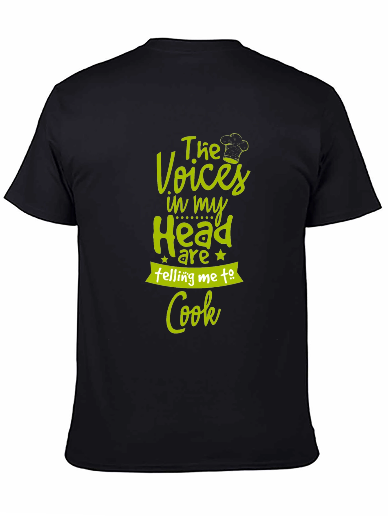 Chef Humor T-Shirt: Voices in my Head Cook