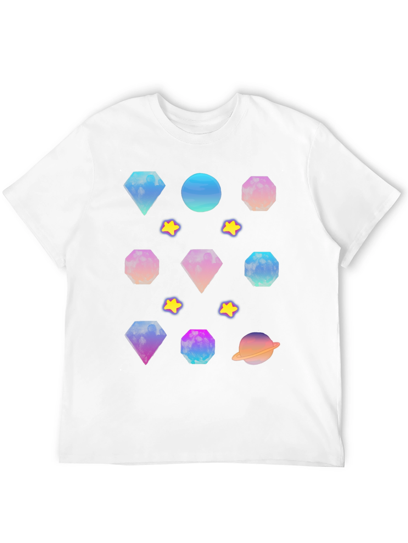 Galaxy Gem T-Shirt - Stylish Cosmic Design