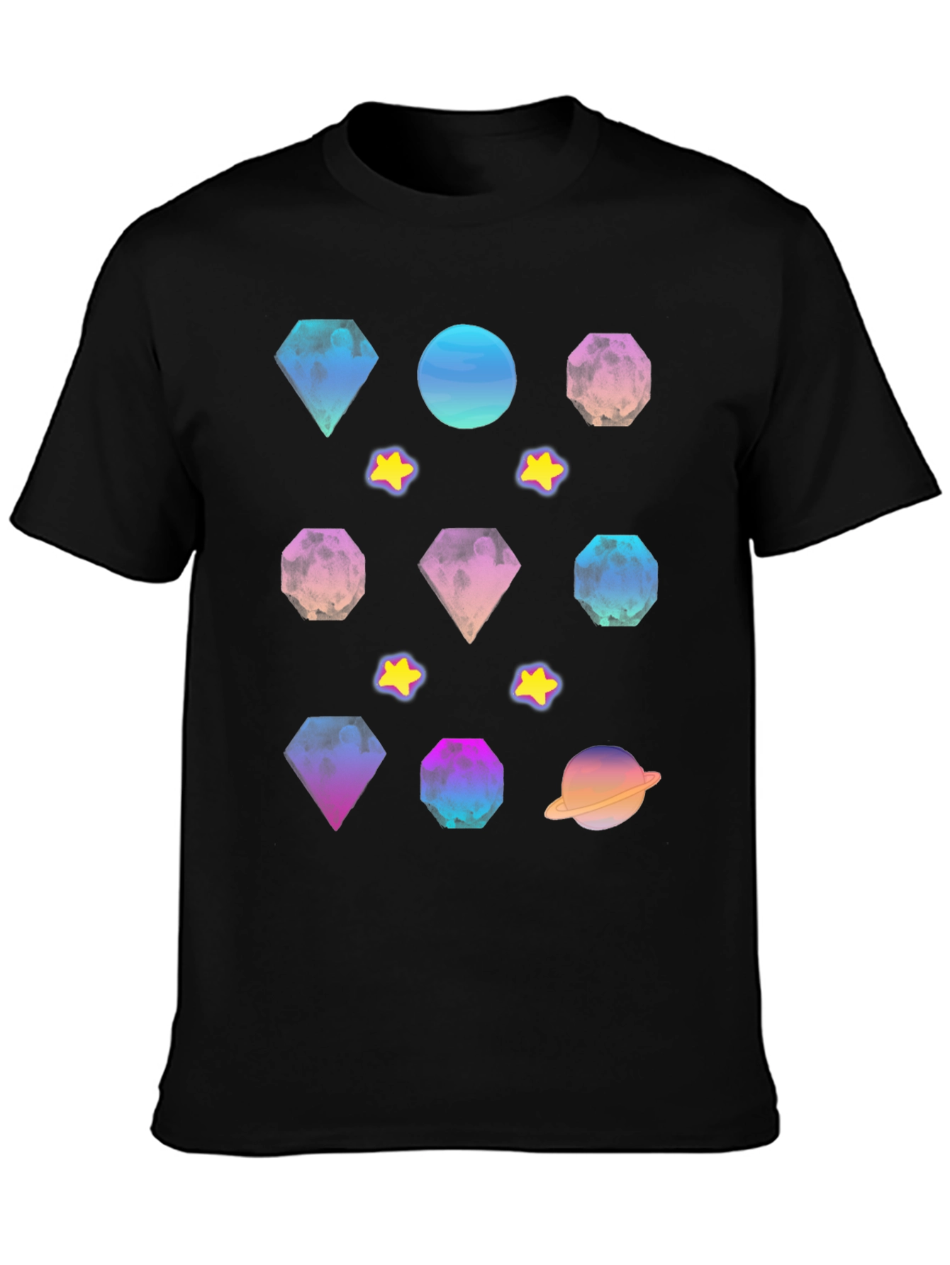 Galaxy Gem T-Shirt - Stylish Cosmic Design