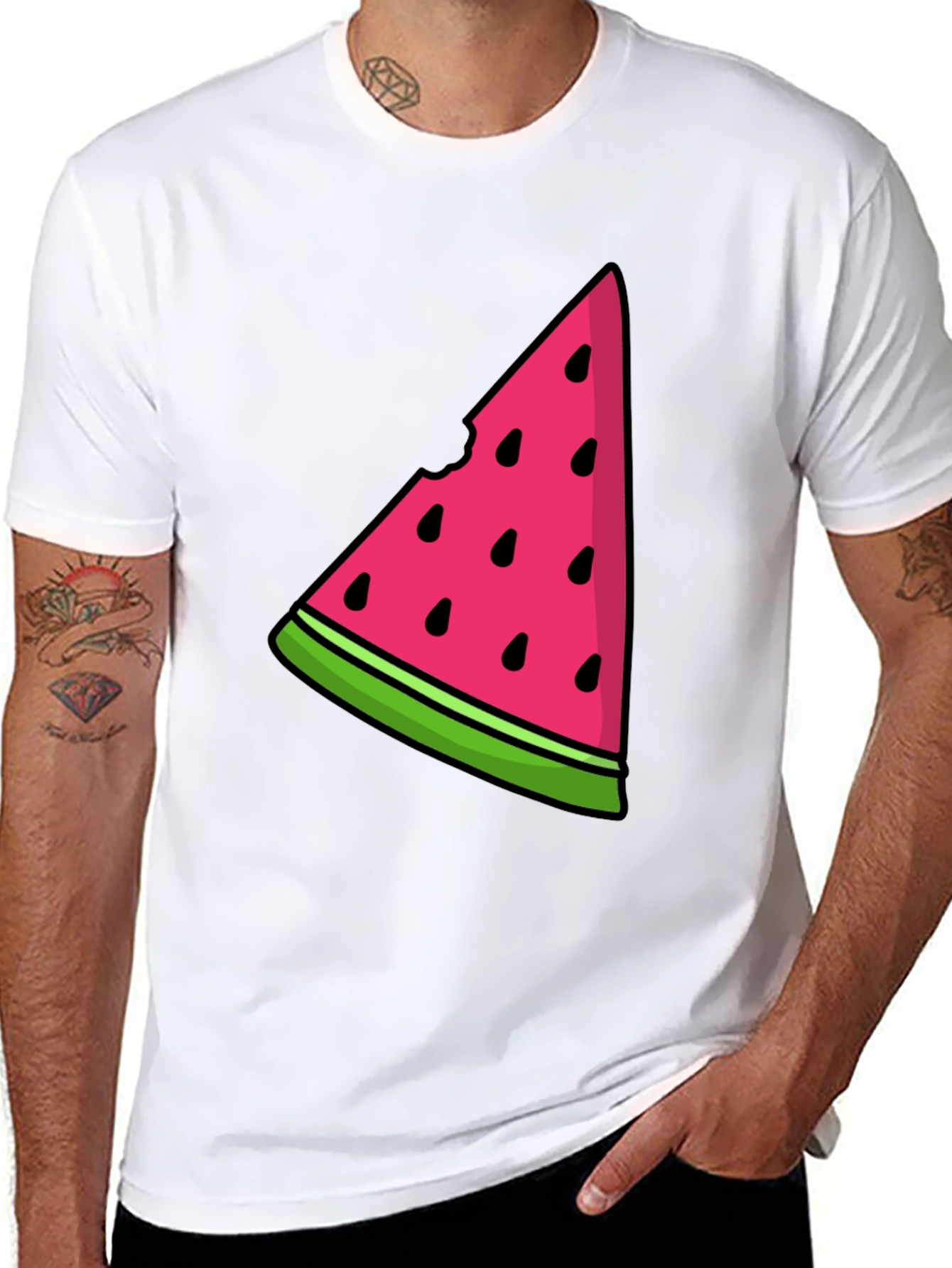 Watermelon Graphic Tee - Summer Style