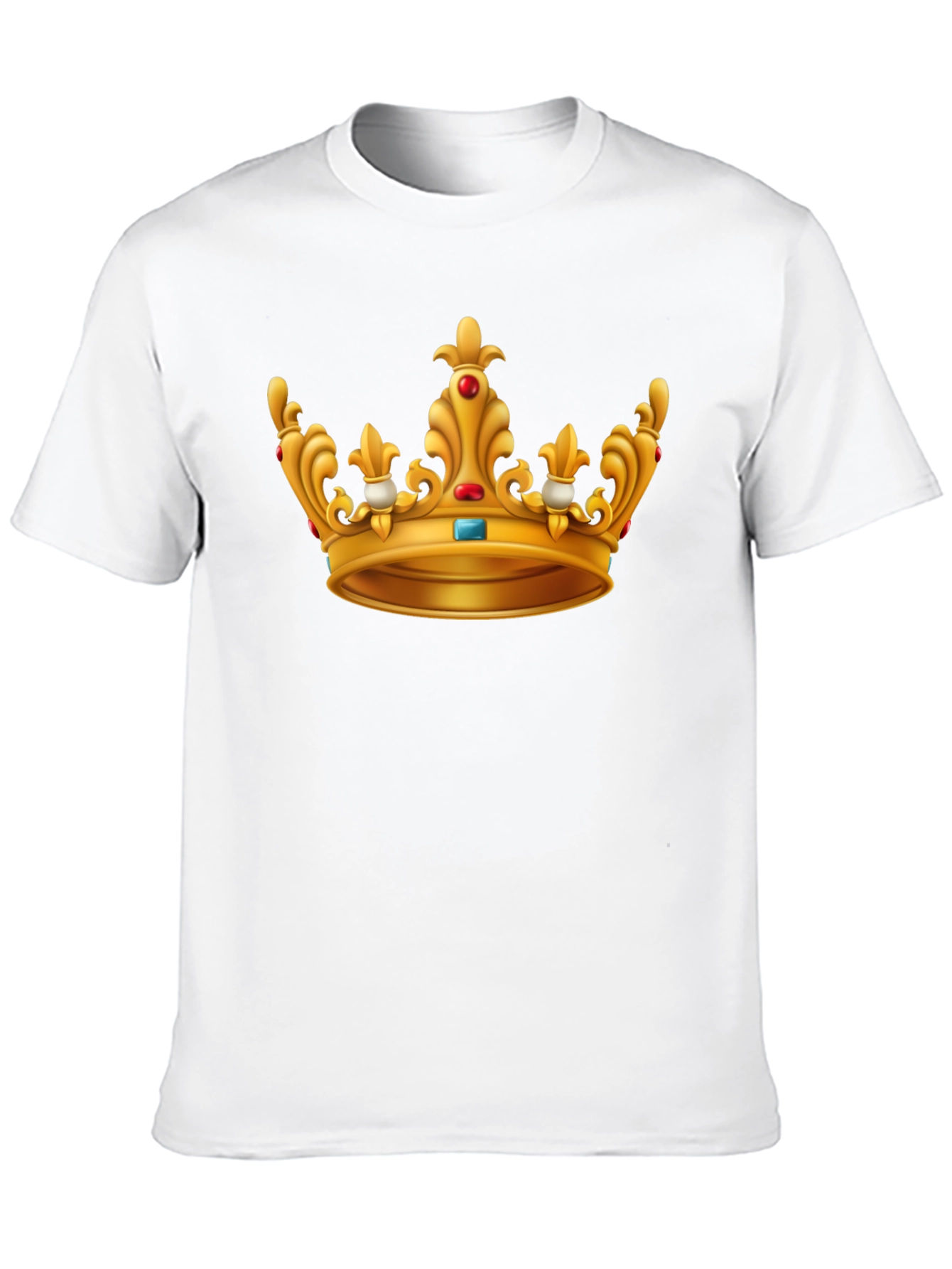 Crown Graphic Tee - Regal Style