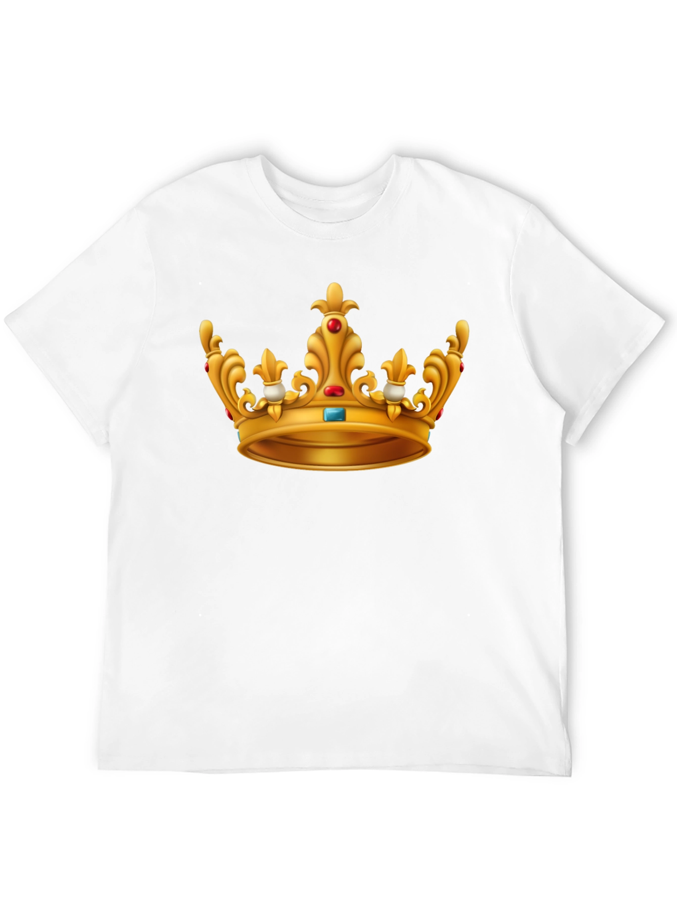 Crown Graphic Tee - Regal Style