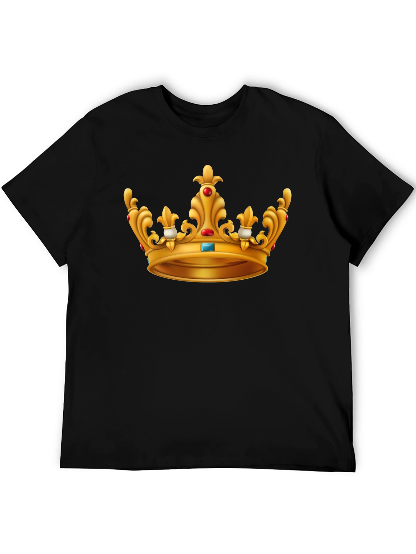 Crown Graphic Tee - Regal Style