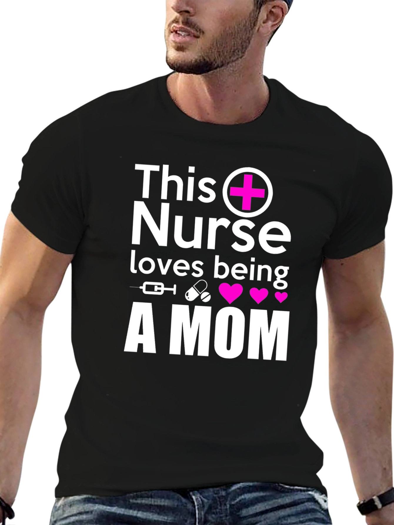 Nurse Mom T-Shirt - Gift for Nurse Moms