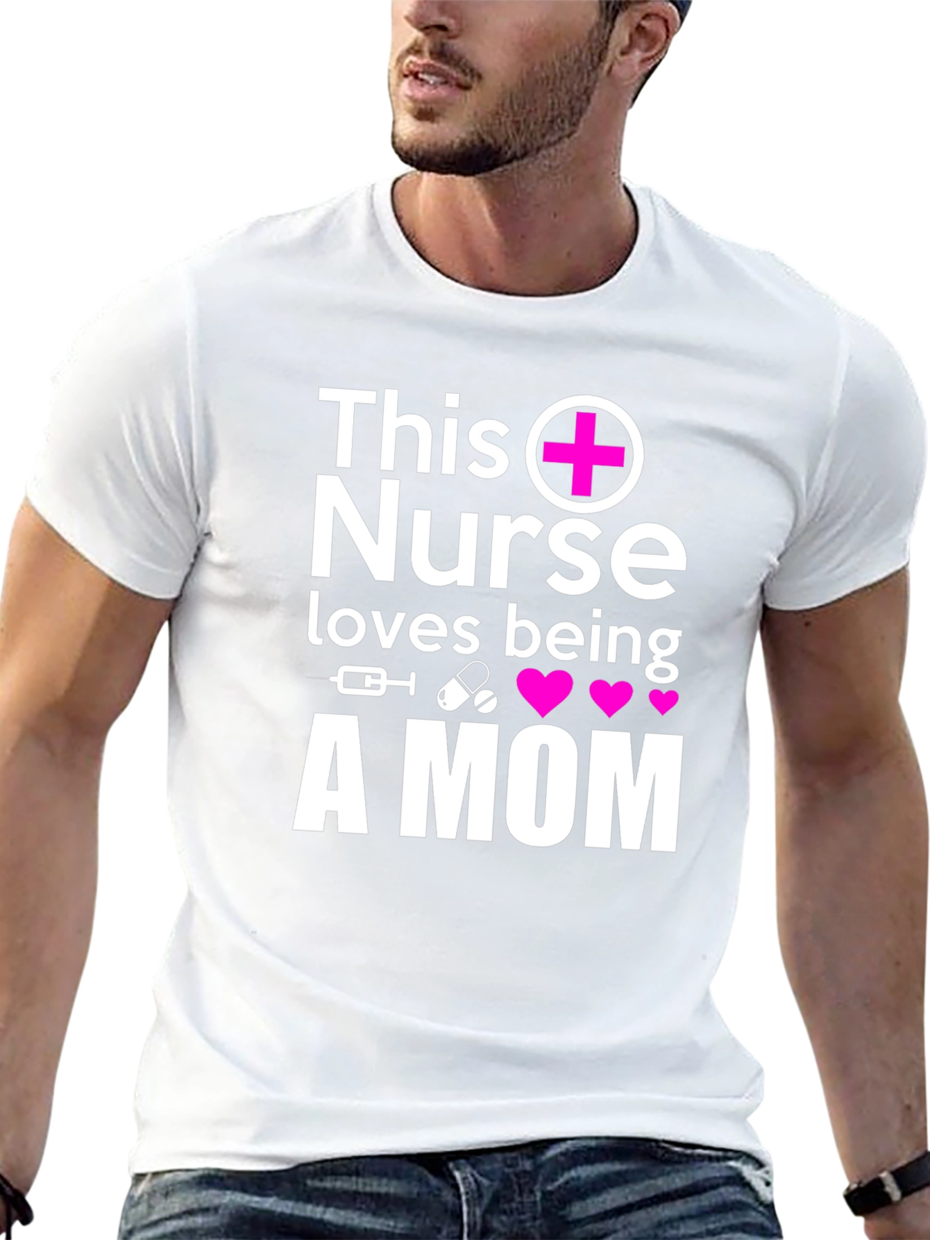 Nurse Mom T-Shirt - Gift for Nurse Moms