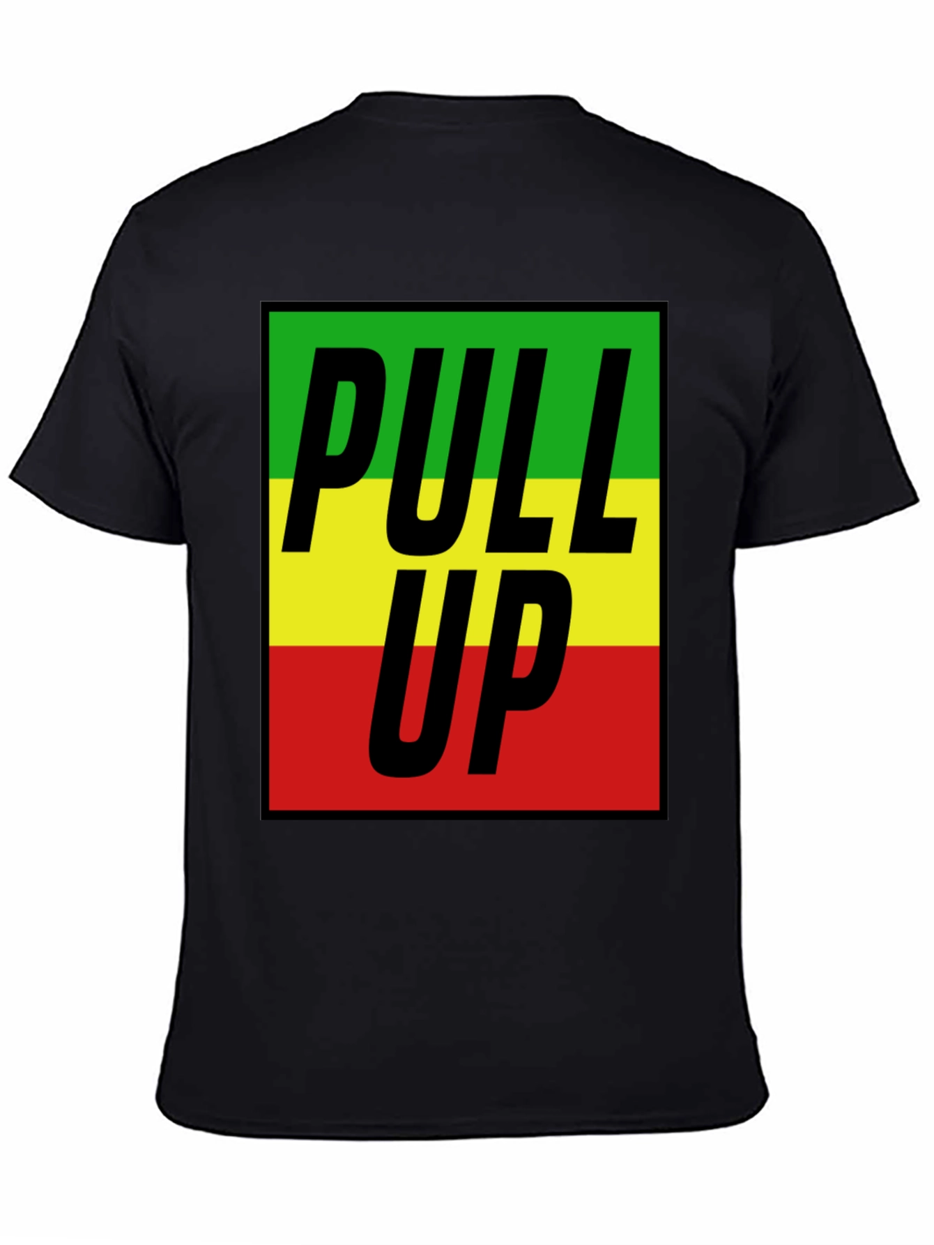 Pull Up Rasta T-Shirt - Bold Graphic Tee