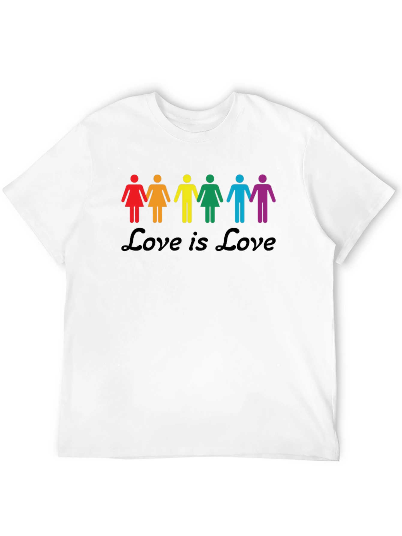 Love is Love LGBT Pride T-Shirt - Black