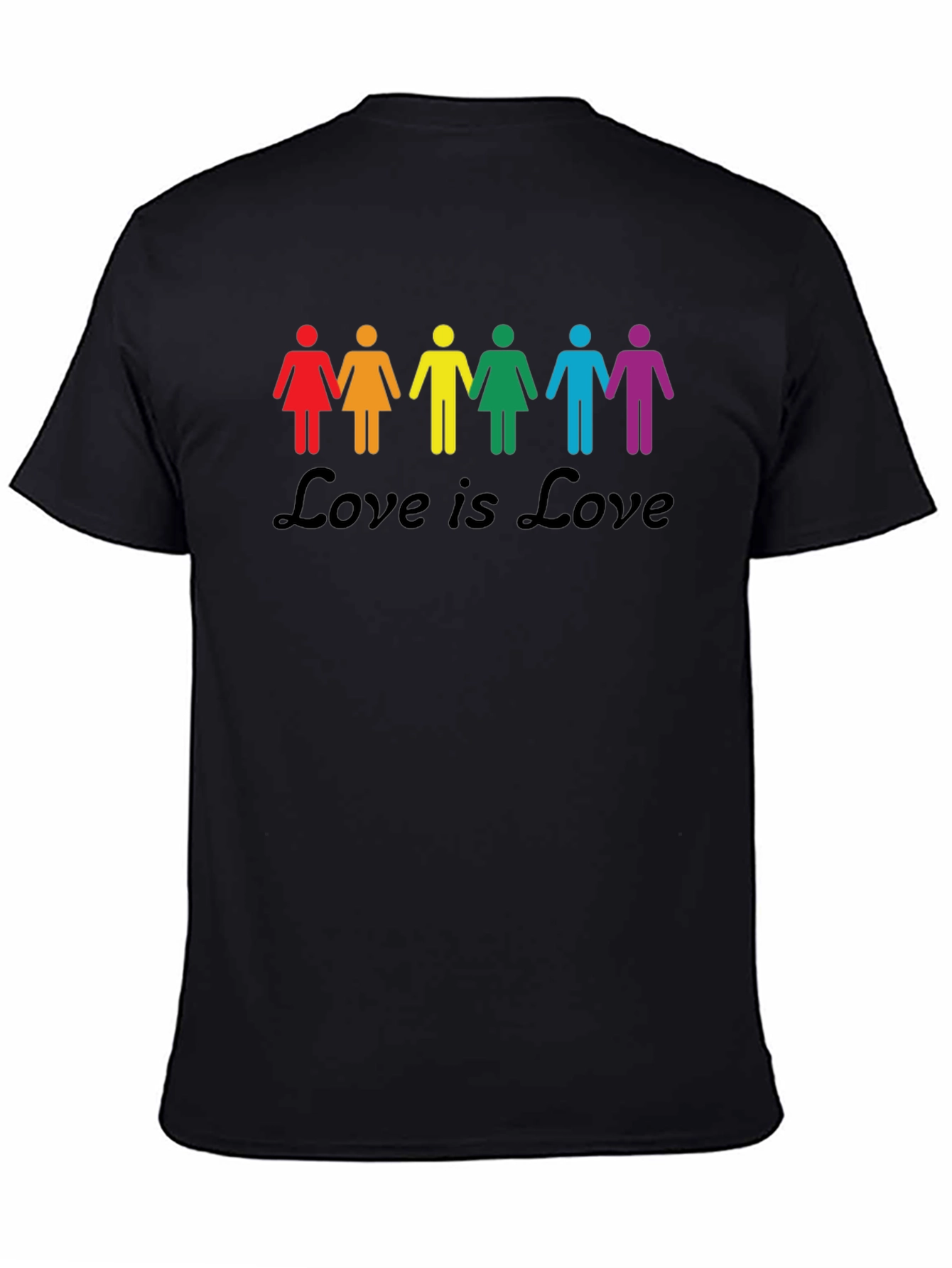 Love is Love LGBT Pride T-Shirt - Black