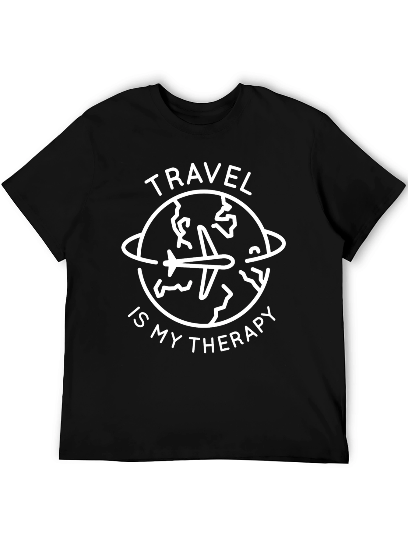 Travel is My Therapy Graphic T-Shirt