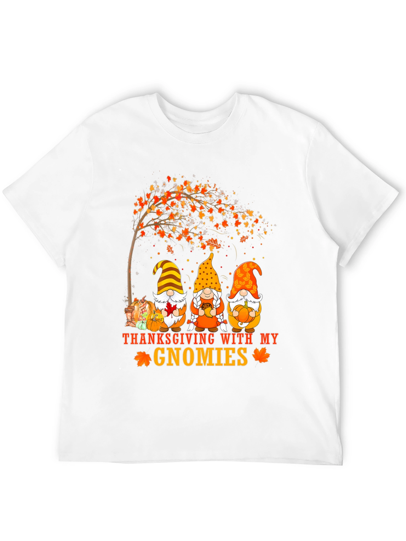 Thanksgiving Gnomies Graphic Tee