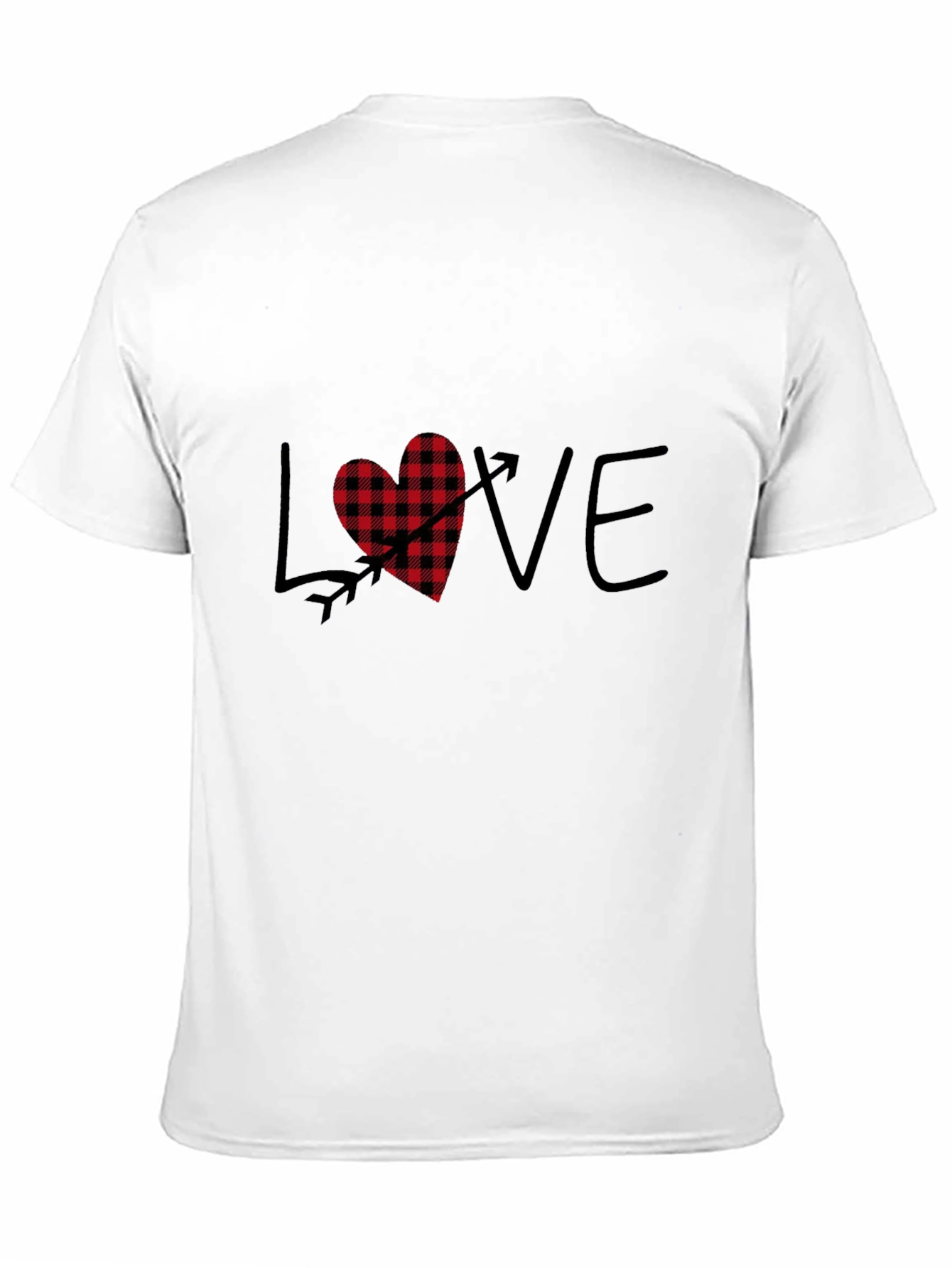 Love Heart Graphic Tee - Valentines Day Apparel