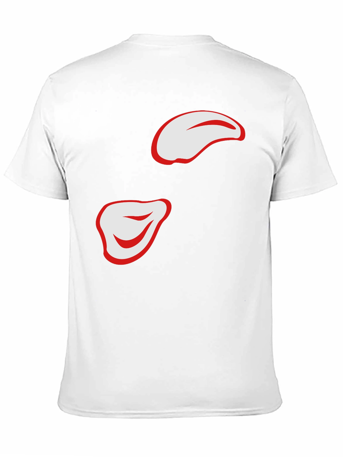 Stylish Black T-Shirt with Abstract Design