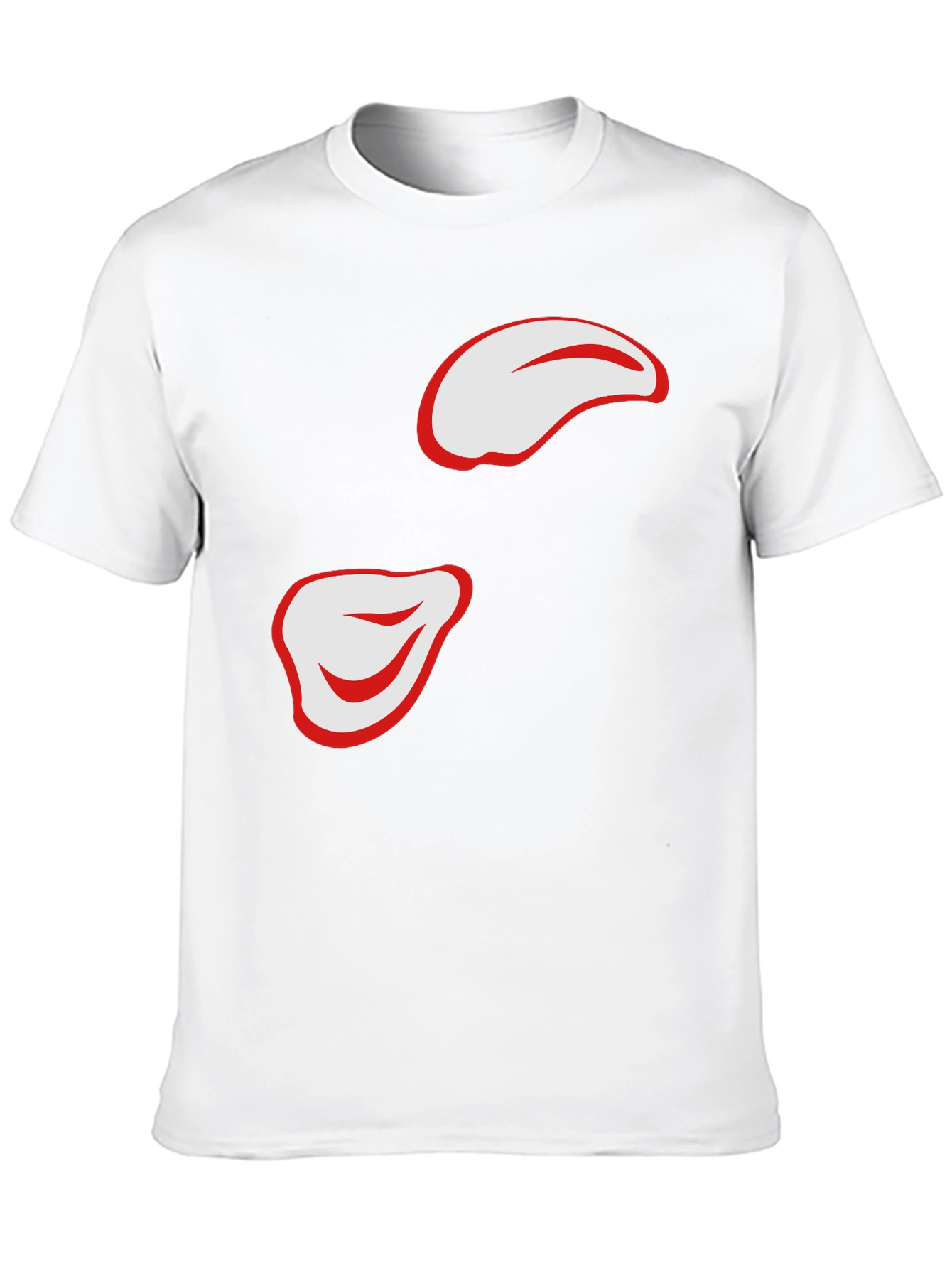 Stylish Black T-Shirt with Abstract Design