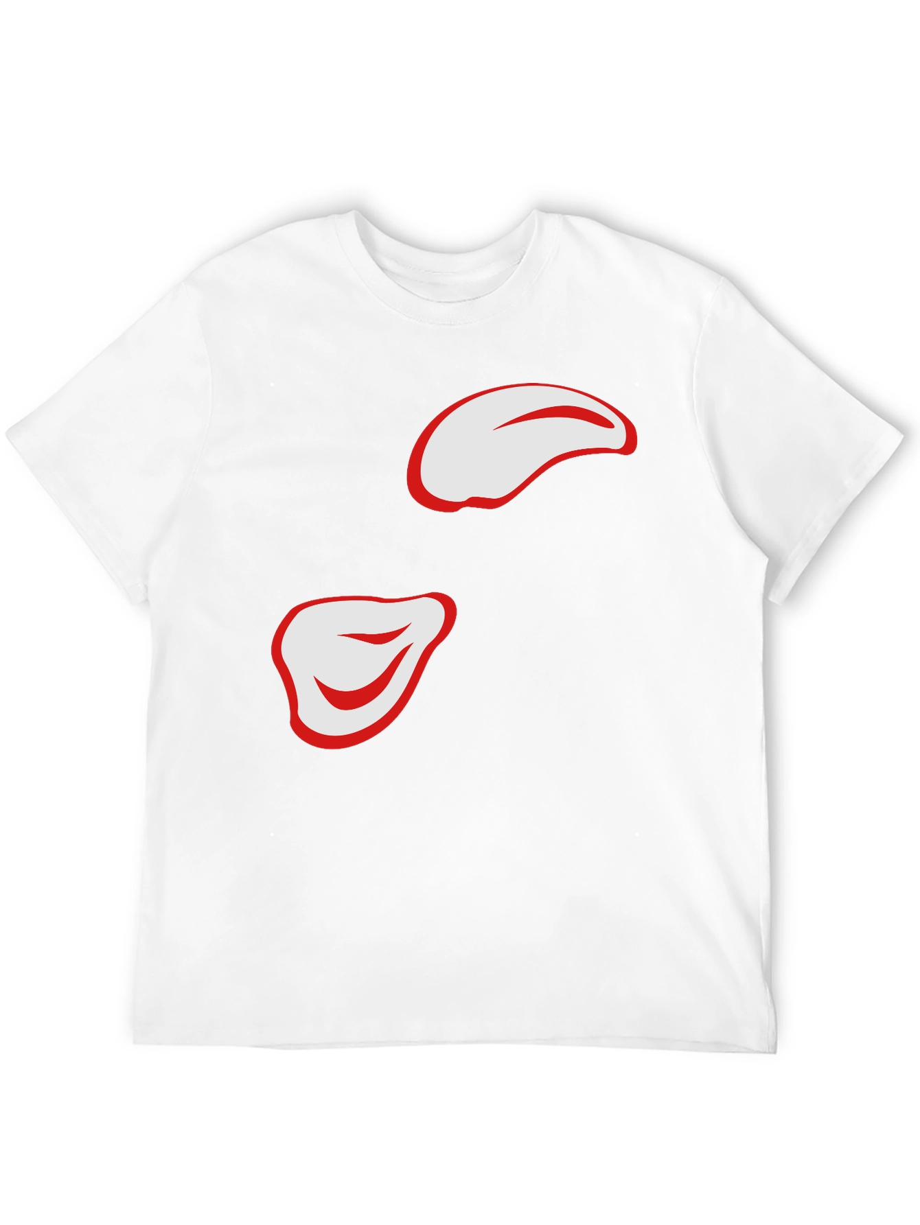 Stylish Black T-Shirt with Abstract Design