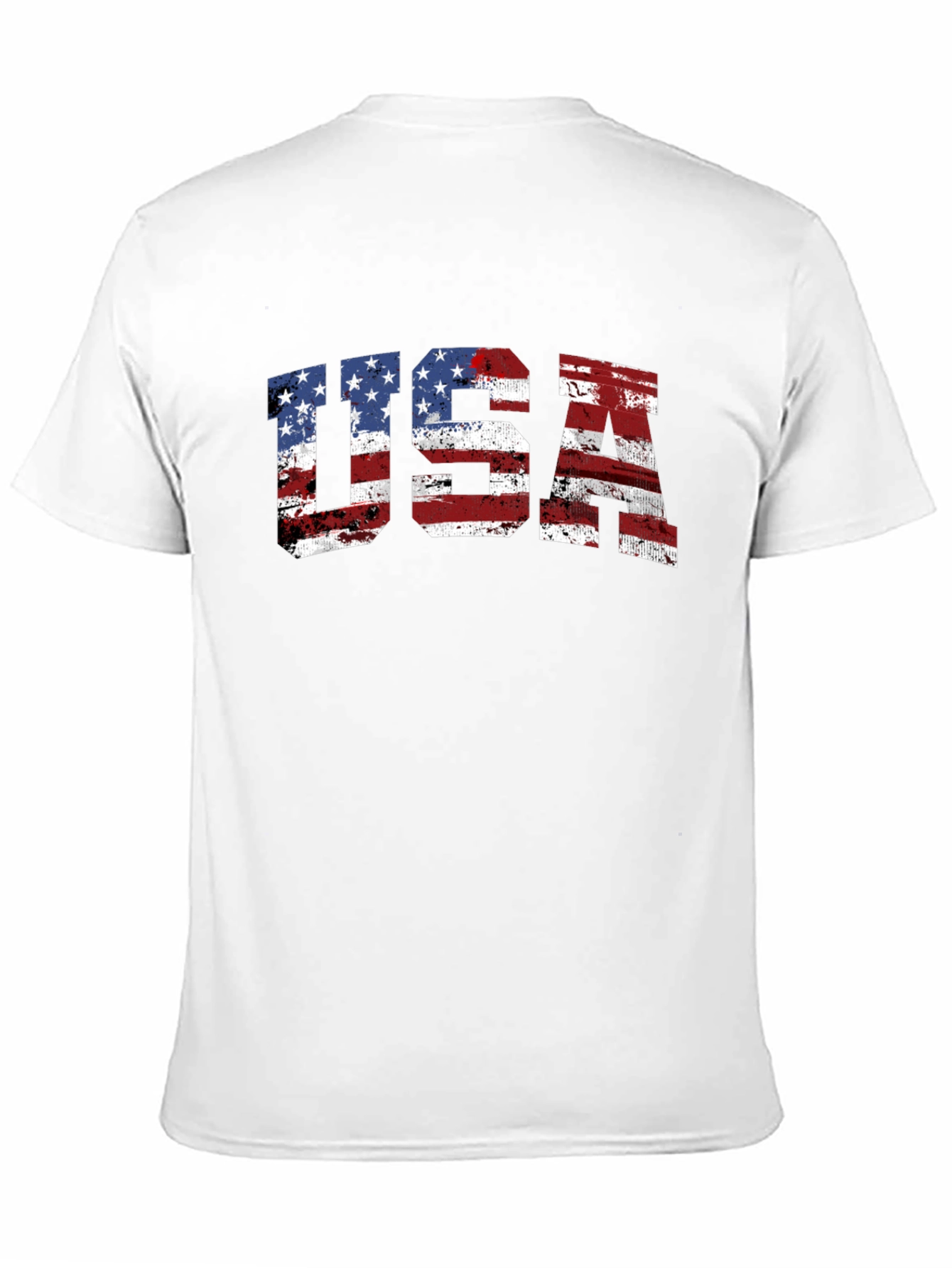 USA Flag Graphic T-Shirt - Patriotic Pride