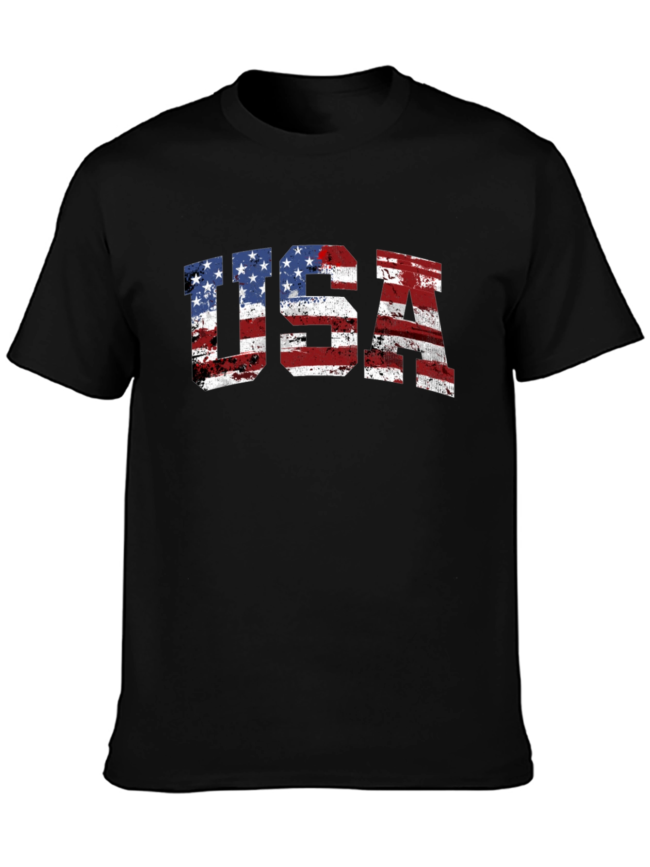 USA Flag Graphic T-Shirt - Patriotic Pride