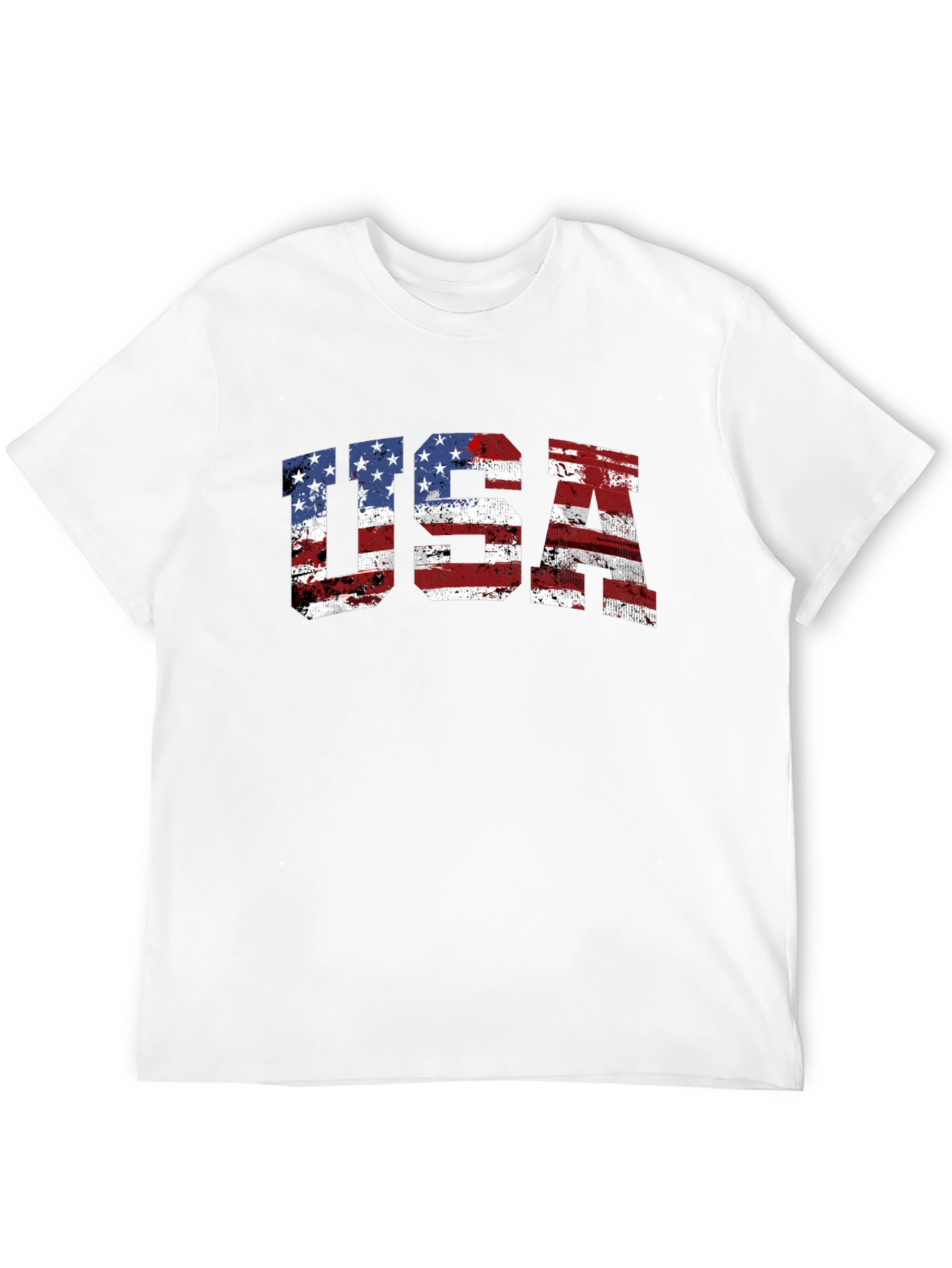 USA Flag Graphic T-Shirt - Patriotic Pride