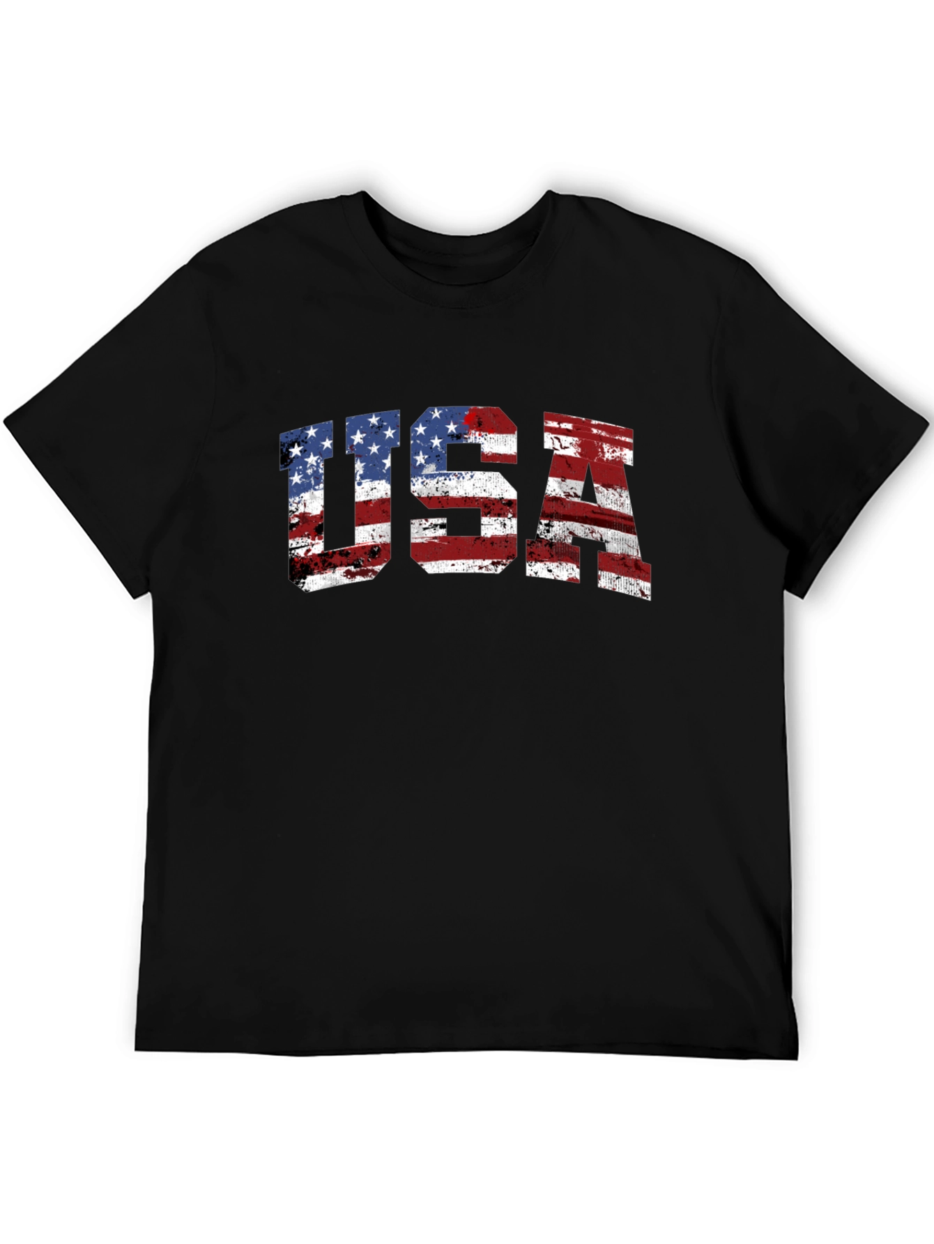 USA Flag Graphic T-Shirt - Patriotic Pride