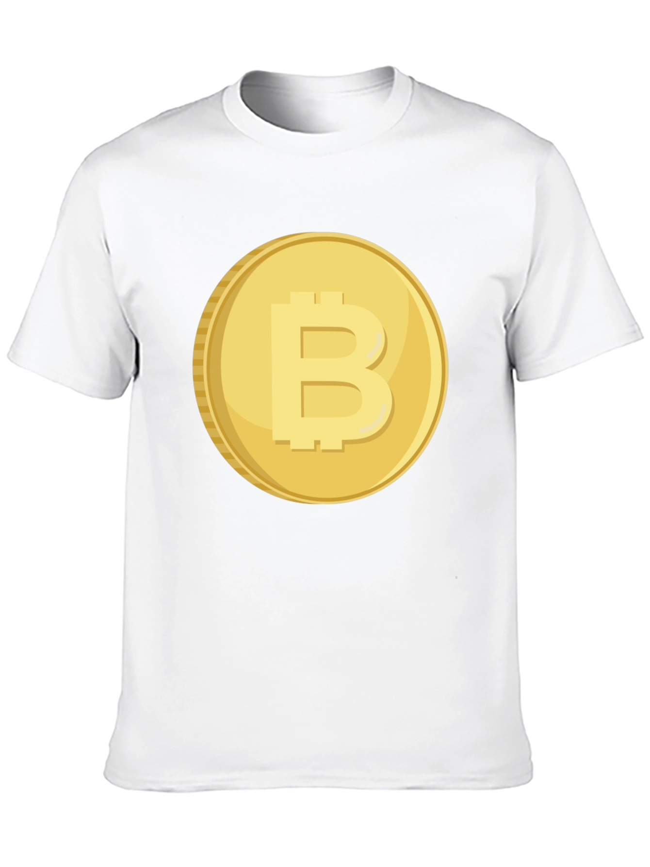 Bitcoin Cryptocurrency Black T-Shirt