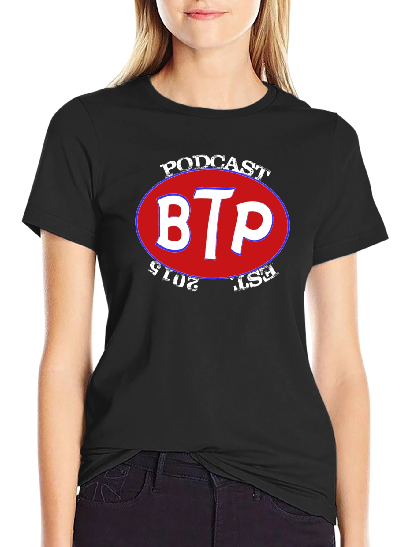 BTP Podcast Est. 2015 Black T-Shirt