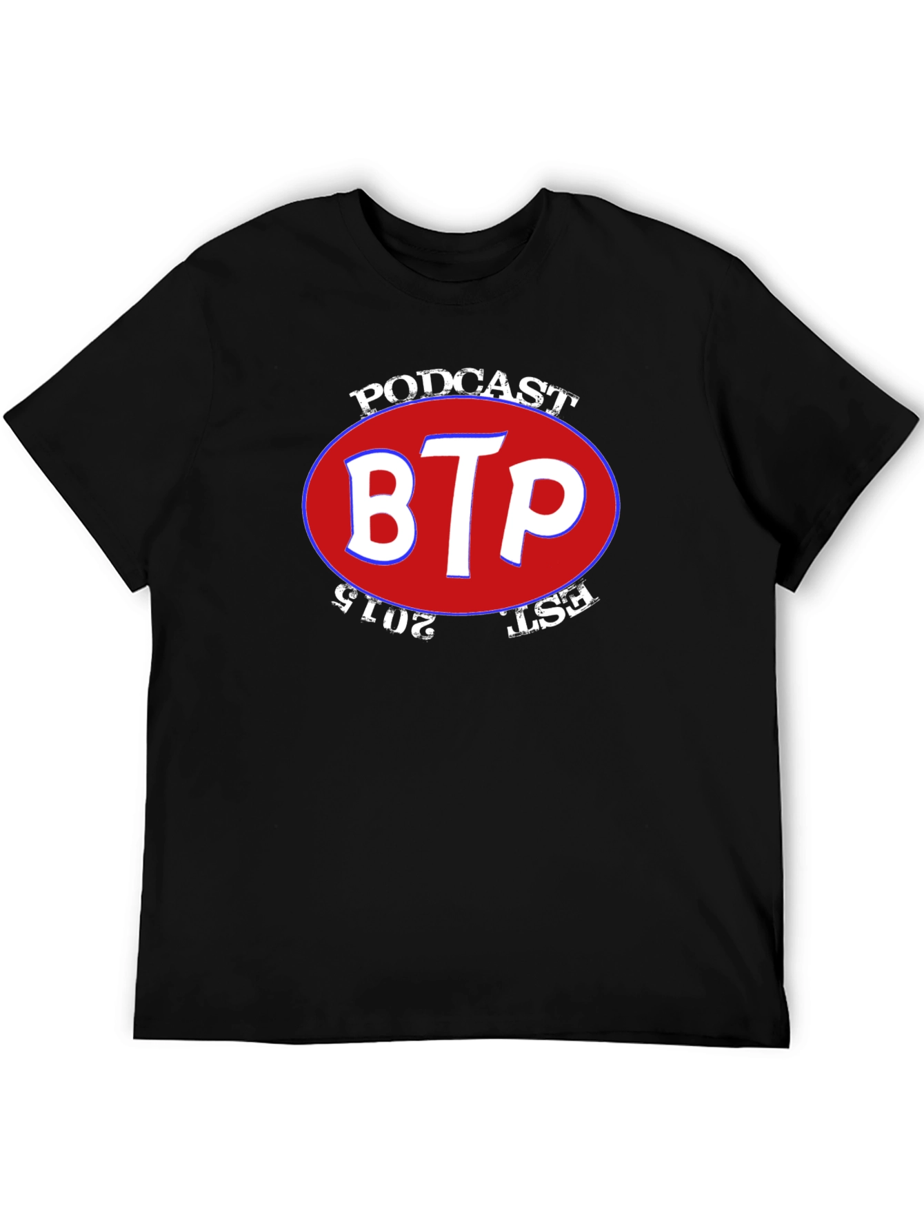 BTP Podcast Est. 2015 Black T-Shirt