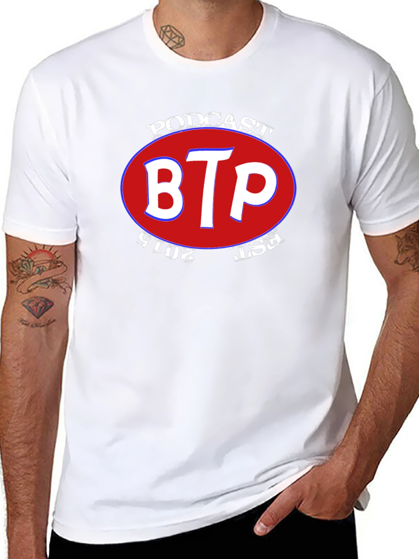 BTP Podcast Est. 2015 Black T-Shirt