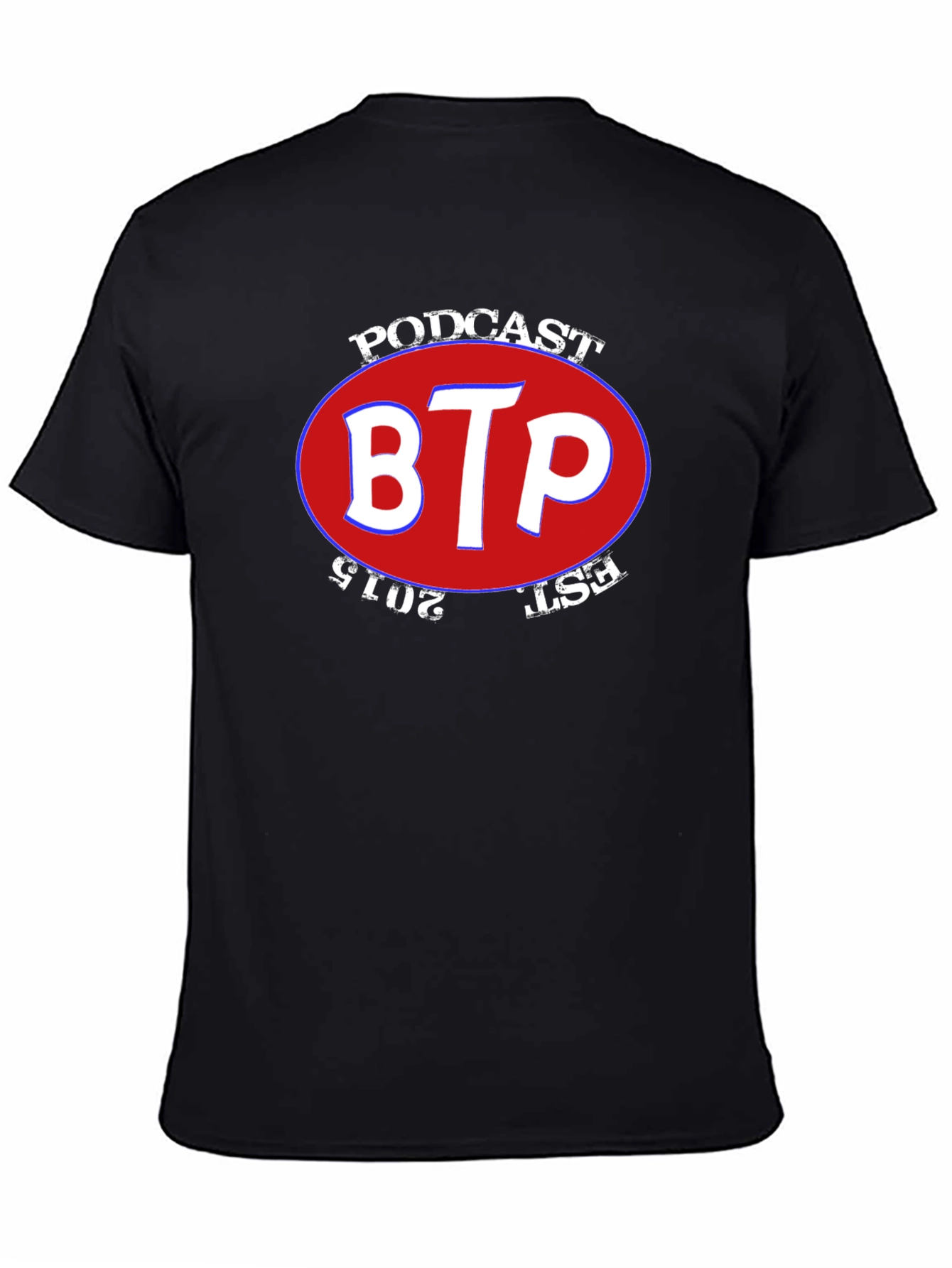 BTP Podcast Est. 2015 Black T-Shirt