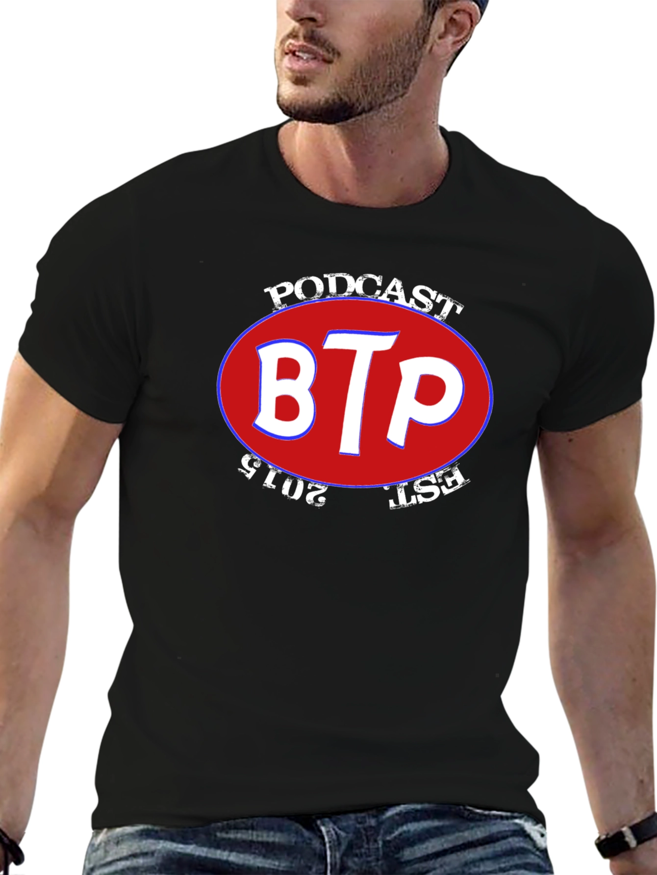 BTP Podcast Est. 2015 Black T-Shirt