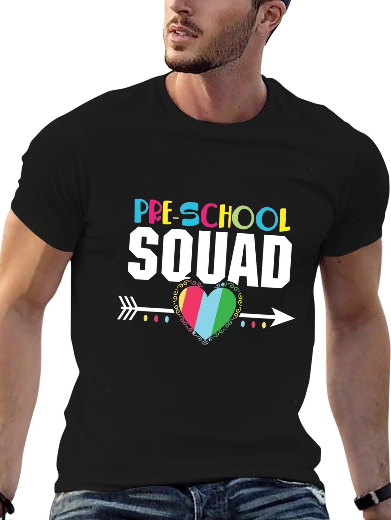 Pre-School Squad Graphic Tee - Teacher T-Shirt
