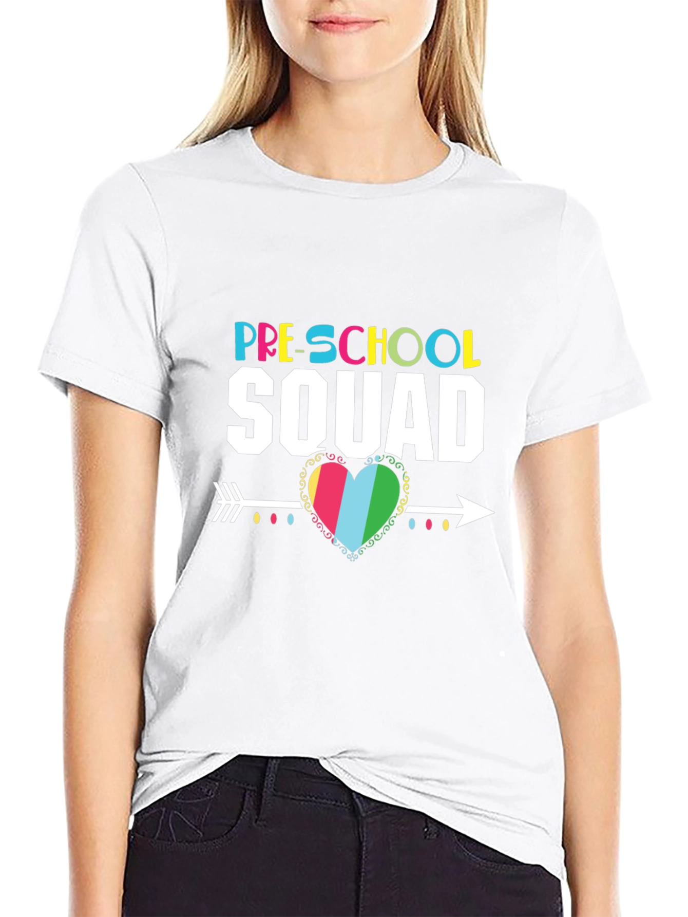 Pre-School Squad Graphic Tee - Teacher T-Shirt