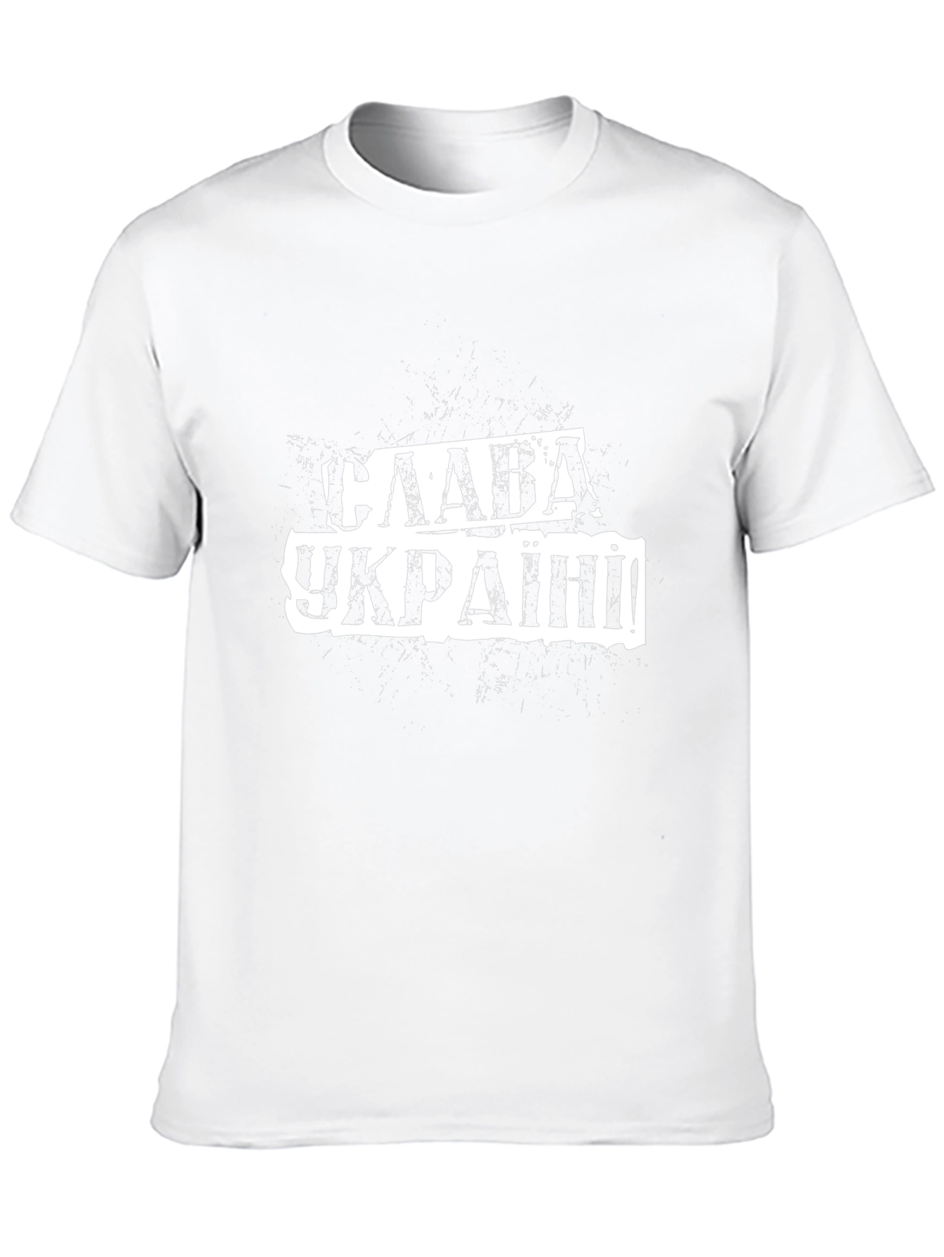 Slava Ukraini Black T-Shirt Ukraine Glory Graphic Tee